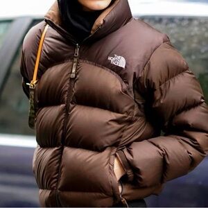 The North Face Men's Dark Brown Puffer Jacket